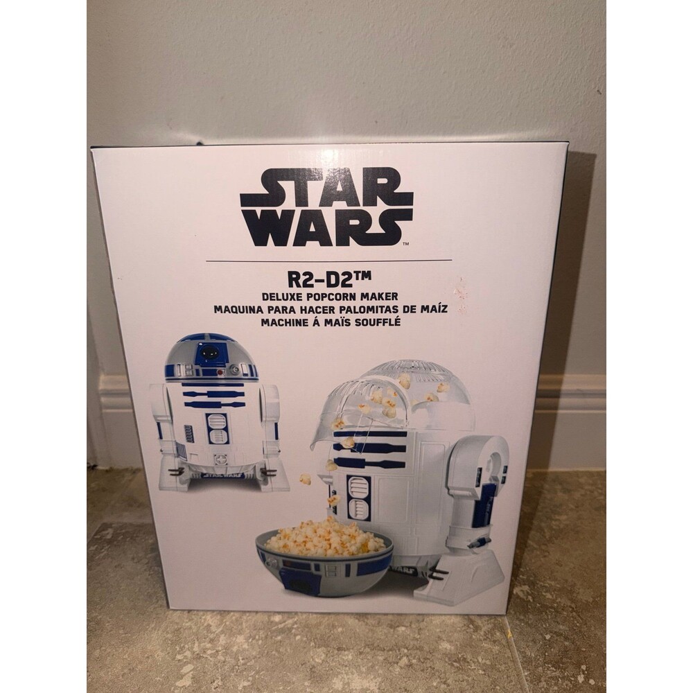 Disney STAR WARS R2-D2 Popcorn Maker Droid Kitchen Appliance NIB